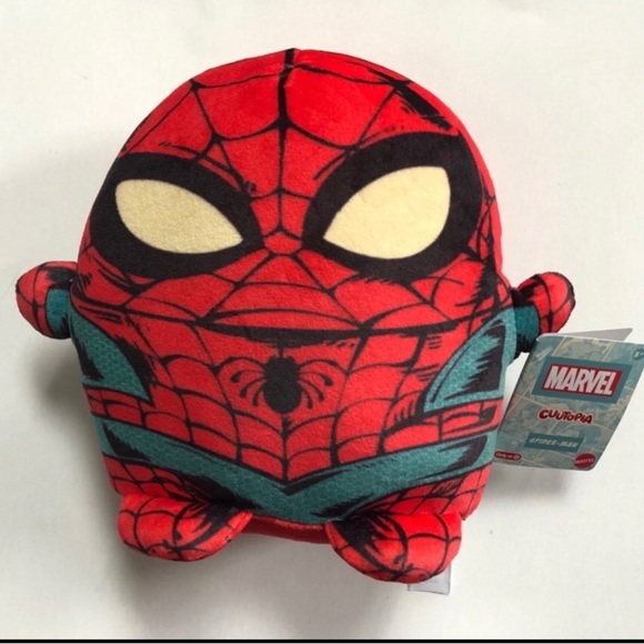 Marvel Other - BRAND NEW w/Tags - 8” Marvel Cuutopia Reimagined/Vintage Spider-Man Plush Toy